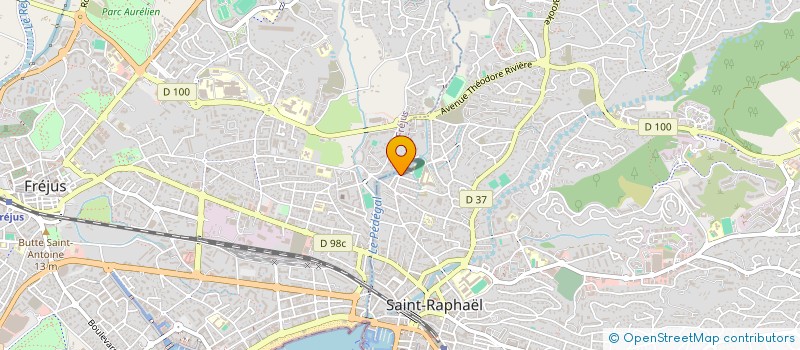 localisation de l'entreprise MONSIEUR KEVIN NOWICKI  SAINT-RAPHAEL