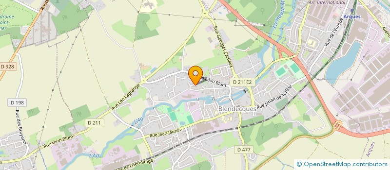 localisation de l'entreprise MONSIEUR KEVIN OBOEUF  HEURINGHEM