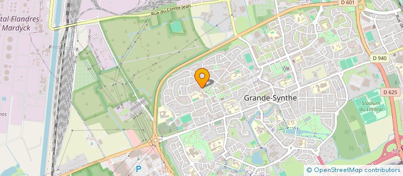 localisation de l'entreprise MONSIEUR KEVIN OBRY  GRANDE-SYNTHE