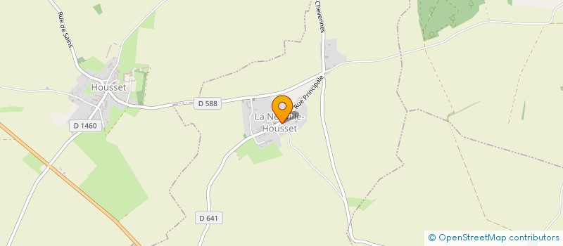 localisation de l'entreprise MONSIEUR KEVIN ODIOT  LA NEUVILLE-HOUSSET