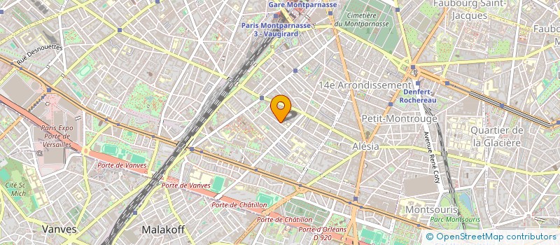 localisation de l'entreprise MONSIEUR KEVIN OLCAY PINO  LE KREMLIN-BICETRE