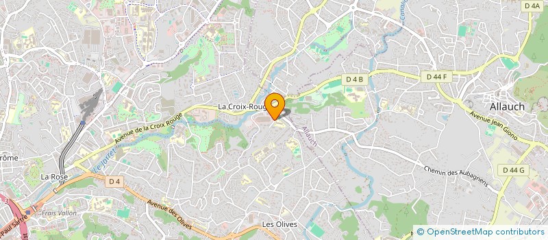 localisation de l'entreprise MONSIEUR KEVIN OLLIER  MARSEILLE 13EME