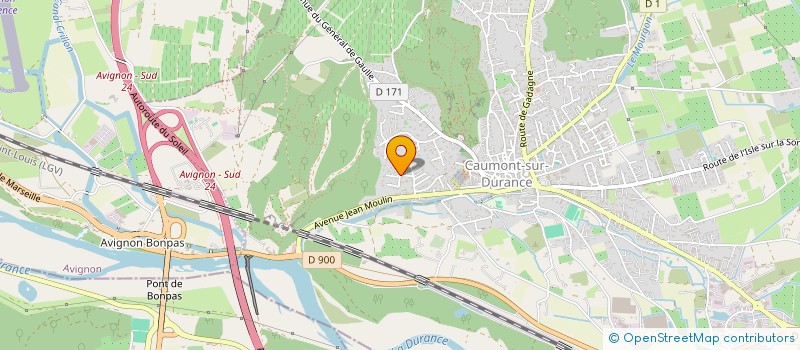 localisation de l'entreprise MONSIEUR KEVIN ONTENIENTE à CAUMONT-SUR-DURANCE