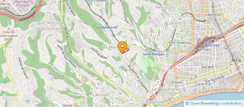 localisation de l'entreprise MONSIEUR KEVIN ORFEI à NICE