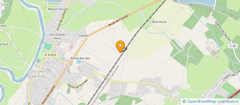 localisation de l'entreprise MONSIEUR KEVIN ORNECQ  EYSINES