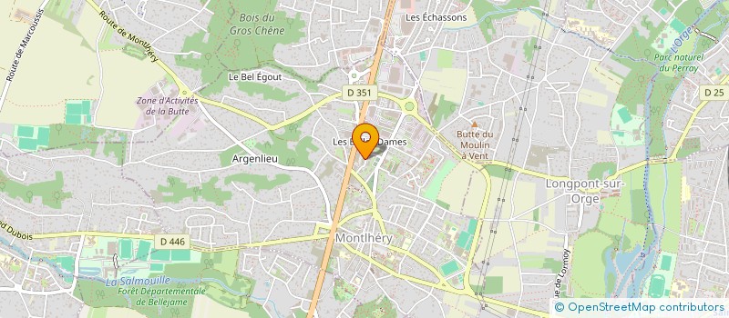 localisation de l'entreprise MONSIEUR KEVIN ORNEM  MONTLHERY