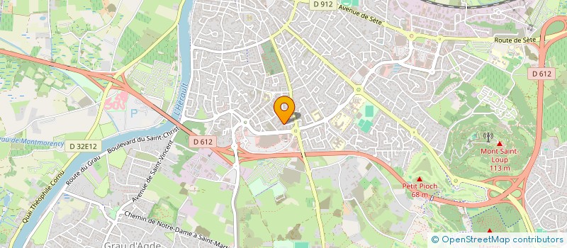 localisation de l'entreprise MONSIEUR KEVIN ORTIZ à AGDE