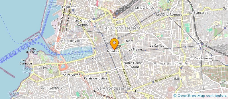 localisation de l'entreprise MONSIEUR KEVIN OUIN à MARSEILLE