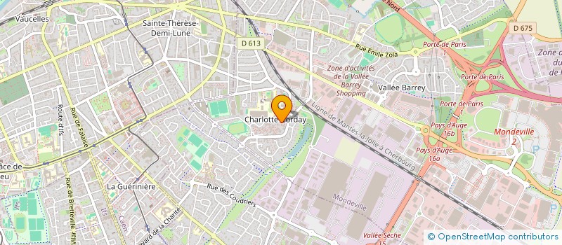 localisation de l'entreprise MONSIEUR KEVIN OUTREQUIN  MONDEVILLE