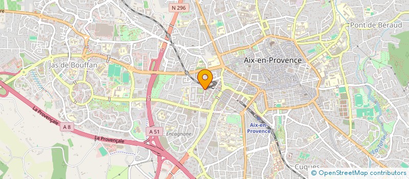 localisation de l'entreprise MONSIEUR KEVIN OZIL--MENAA  AIX-EN-PROVENCE