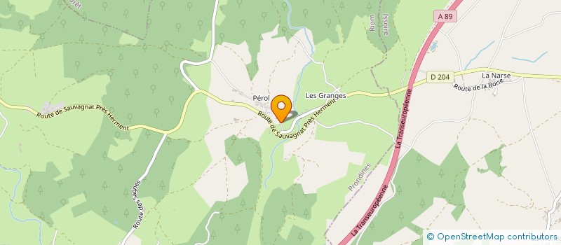 localisation de l'entreprise MONSIEUR KEVIN PAILLER  COMBRAILLES