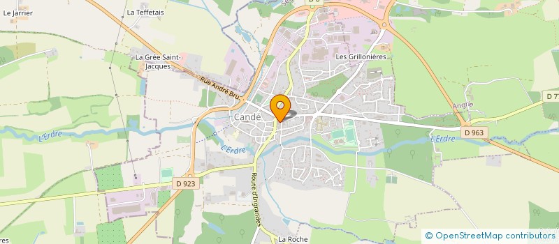 localisation de l'entreprise MONSIEUR KEVIN PAILLUSSON à VALLONS-DE-L'ERDRE