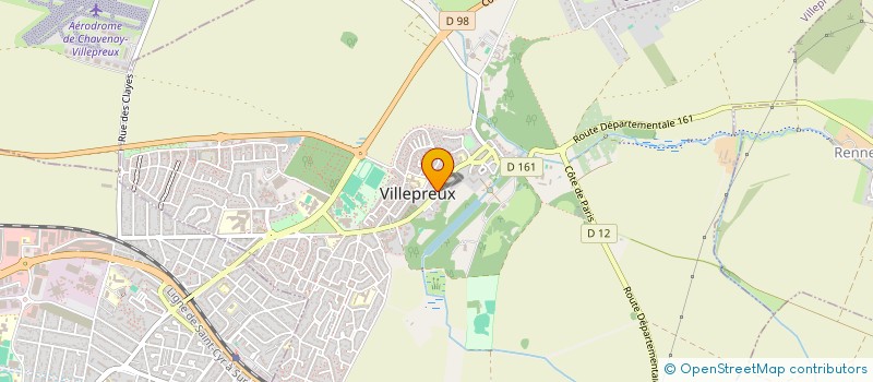 localisation de l'entreprise MONSIEUR KEVIN PAIS  VILLEPREUX