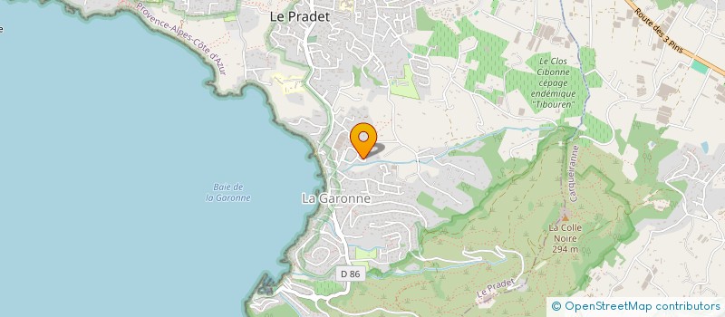 localisation de l'entreprise MONSIEUR KEVIN PAPIN à LE PRADET