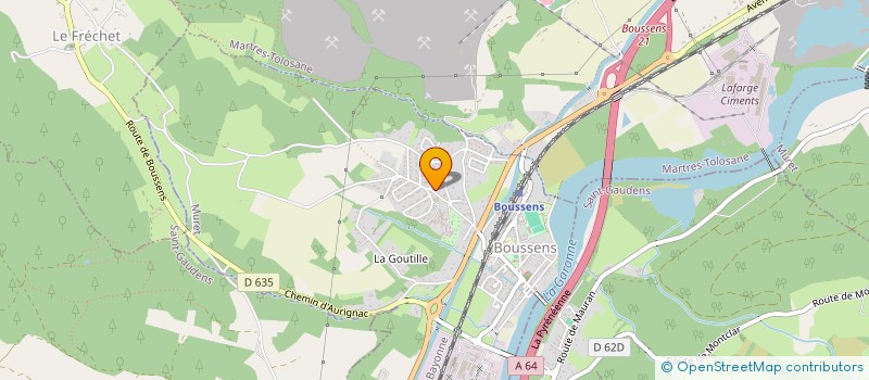 localisation de l'entreprise MONSIEUR KEVIN PAPY  BOUSSENS