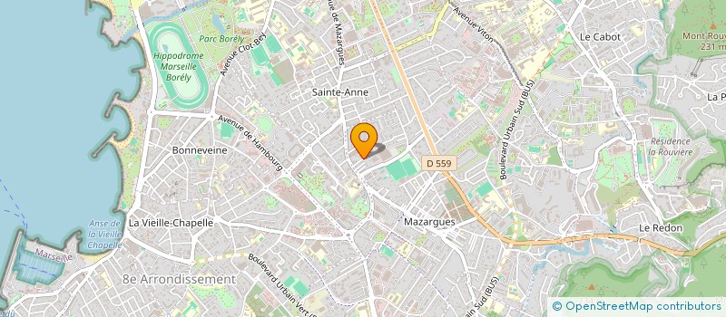 localisation de l'entreprise MONSIEUR KEVIN PAREGNO à MARSEILLE