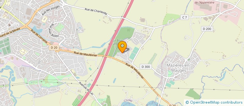 localisation de l'entreprise MONSIEUR KEVIN PARIS à CHOLET