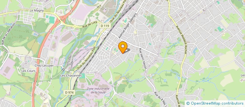 localisation de l'entreprise MONSIEUR KEVIN PARISE  MONTCEAU-LES-MINES