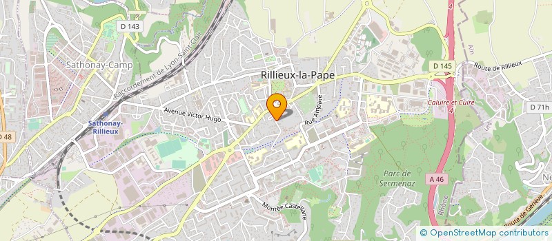 localisation de l'entreprise MONSIEUR KEVIN PASCAL  RILLIEUX-LA-PAPE