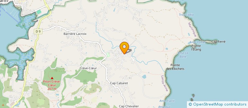 localisation de l'entreprise MONSIEUR KEVIN PASCALIN  SAINTE-ANNE