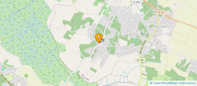localisation de l'entreprise MONSIEUR KEVIN PASCON  BREUILLET