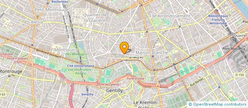 localisation de l'entreprise MONSIEUR KEVIN PAULIN  PARIS