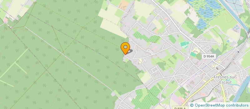 localisation de l'entreprise MONSIEUR KEVIN PAWLAK  FRESNES SUR ESCAUT