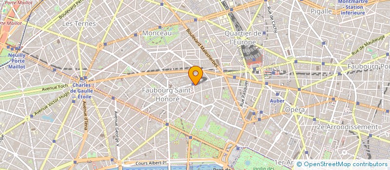 localisation de l'entreprise MONSIEUR KEVIN PEAU  PARIS