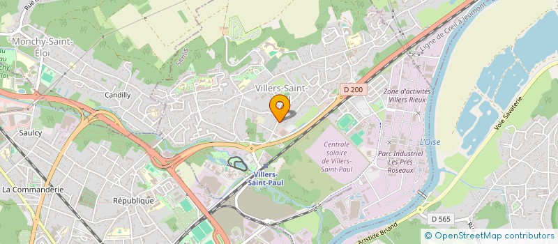 localisation de l'entreprise MONSIEUR KEVIN PECQUEUX  VILLERS-SAINT-PAUL