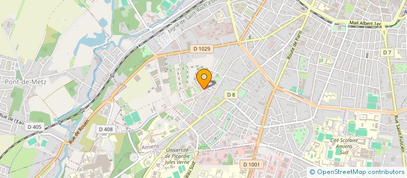 localisation de l'entreprise MONSIEUR KEVIN PECRO  AMIENS