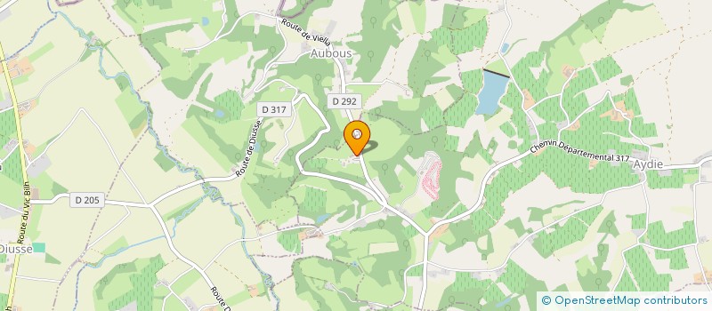 localisation de l'entreprise MONSIEUR KEVIN PEDARREGAIX  AYDIE