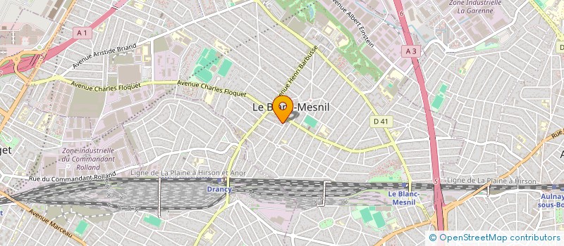 localisation de l'entreprise MONSIEUR KEVIN PEDROSA à LE BLANC-MESNIL