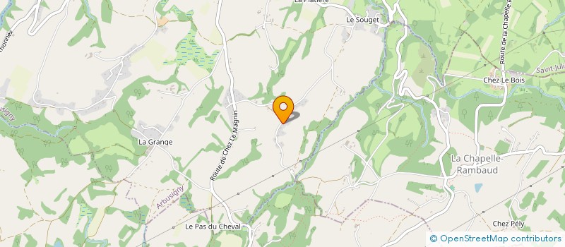 localisation de l'entreprise MONSIEUR KEVIN PENA  ARBUSIGNY