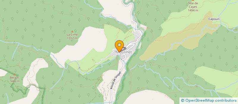 localisation de l'entreprise MONSIEUR KEVIN PEPIN  MOULINET