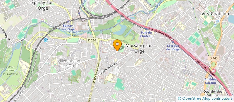 localisation de l'entreprise MONSIEUR KEVIN PERALLE à MORSANG-SUR-ORGE