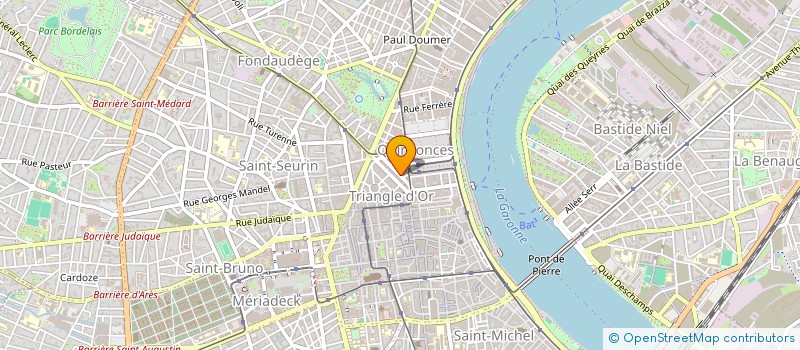 localisation de l'entreprise MONSIEUR KEVIN PERINARD à BORDEAUX