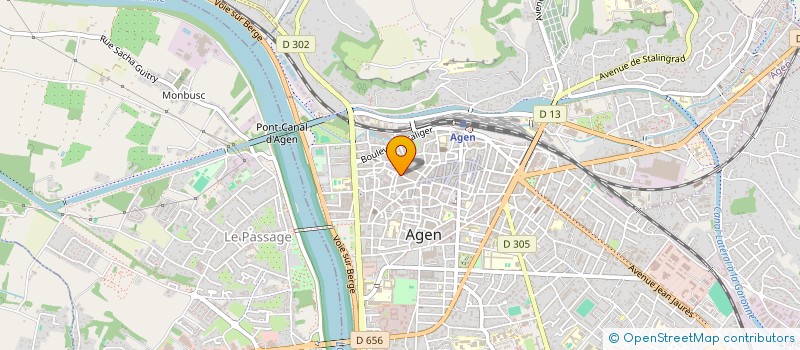 localisation de l'entreprise MONSIEUR KEVIN PERROTIN  AGEN