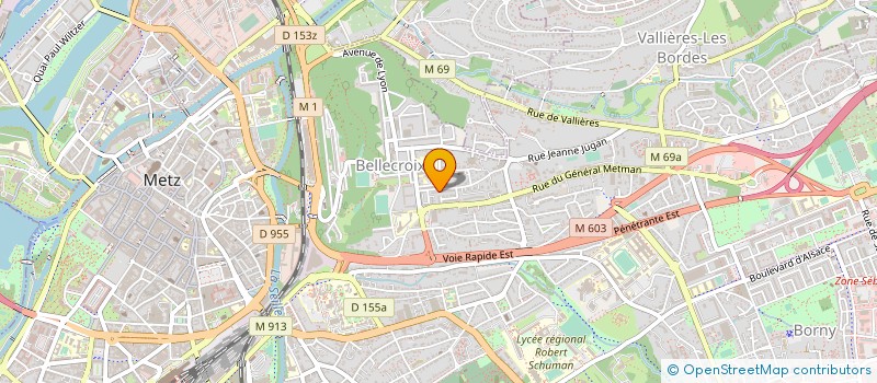 localisation de l'entreprise MONSIEUR KEVIN PERSTNER  METZ