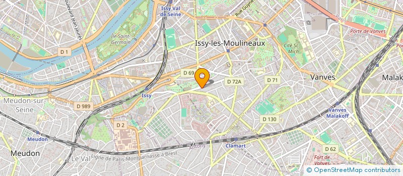 localisation de l'entreprise MONSIEUR KEVIN PETIT à ISSY-LES-MOULINEAUX