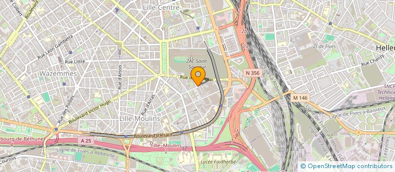 localisation de l'entreprise MONSIEUR KEVIN PETITPREZ à LILLE