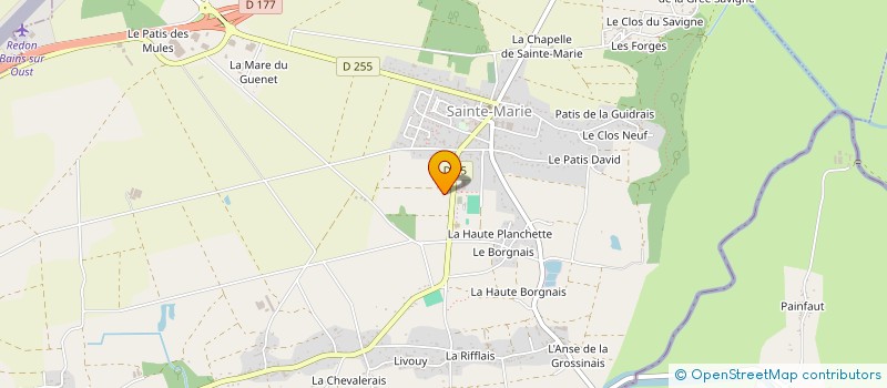 localisation de l'entreprise MONSIEUR KEVIN PEYRAT à SAINTE-MARIE
