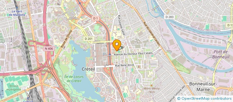 localisation de l'entreprise MONSIEUR KEVIN PHO  CRETEIL