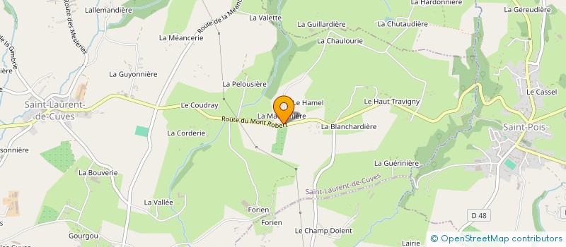 localisation de l'entreprise MONSIEUR KEVIN PHOENIX à SAINT-POIS