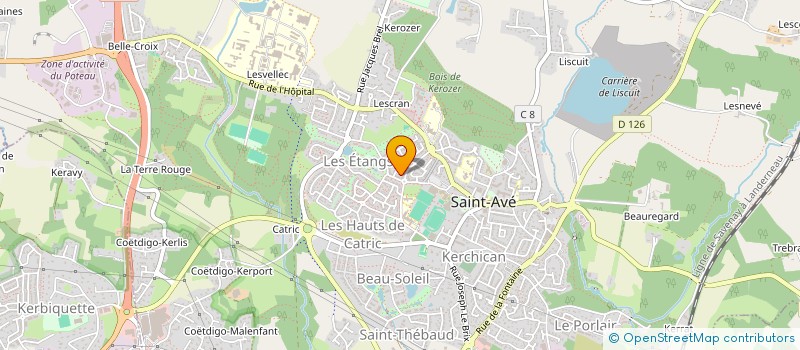 localisation de l'entreprise MONSIEUR KEVIN PIERA  SAINT-NOLFF