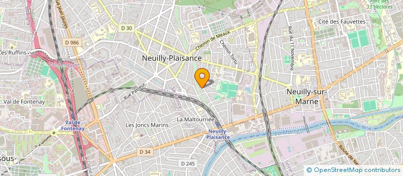 localisation de l'entreprise MONSIEUR KEVIN PIGNARD  NEUILLY-PLAISANCE