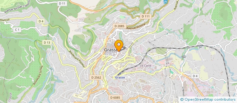 localisation de l'entreprise MONSIEUR KEVIN PIN à GRASSE