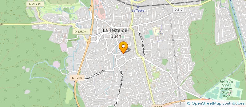 localisation de l'entreprise MONSIEUR KEVIN PINAZO à LA TESTE-DE-BUCH