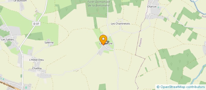 localisation de l'entreprise MONSIEUR KEVIN PIPART  CHAILLY-EN-BRIE