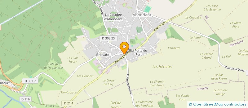 localisation de l'entreprise MONSIEUR KEVIN PIRON à ABONDANT