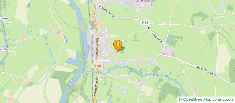 localisation de l'entreprise MONSIEUR KEVIN PLASSE  POUILLY-SOUS-CHARLIEU